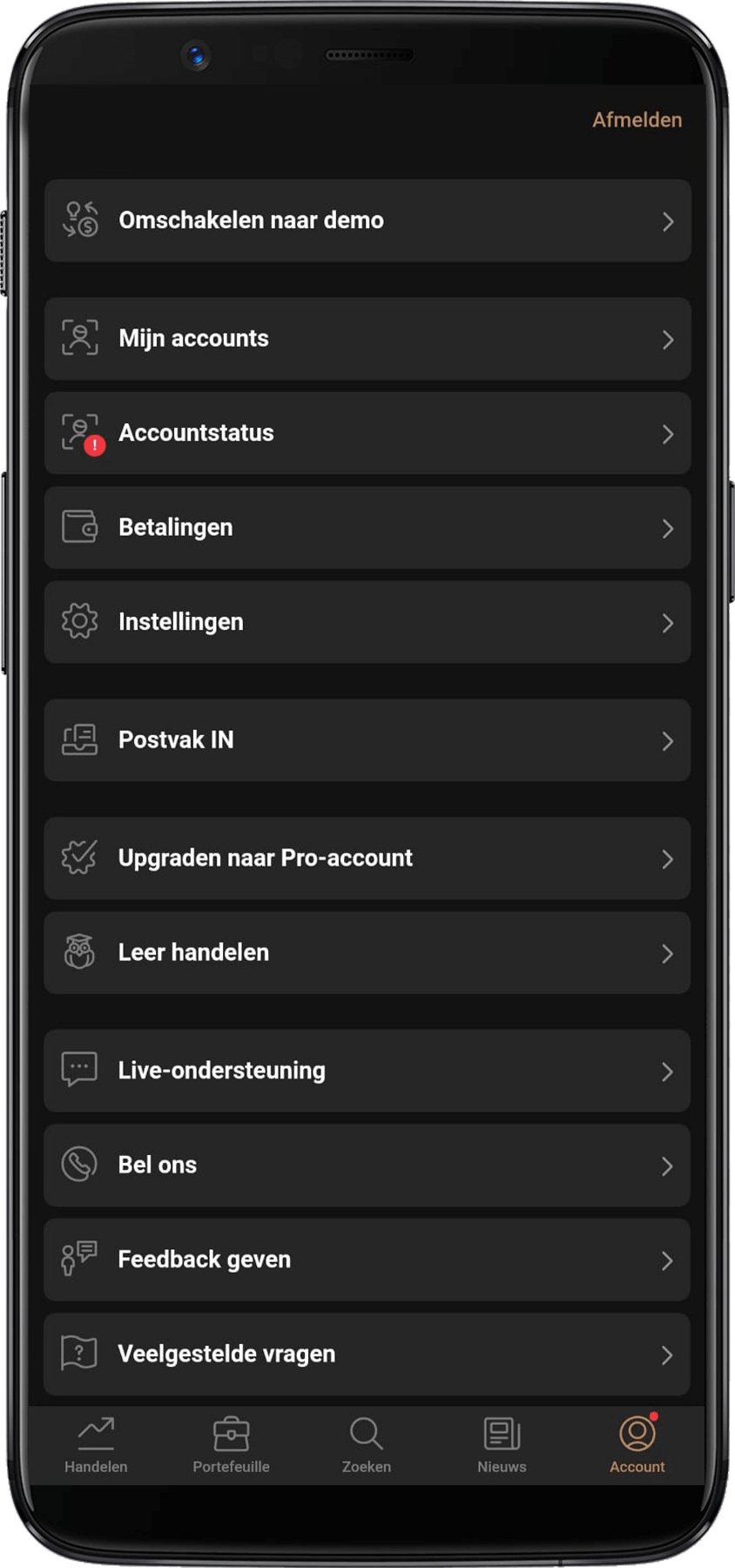 Capital.com account