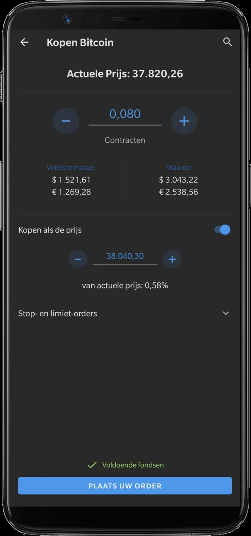 Plus500 effect kopen