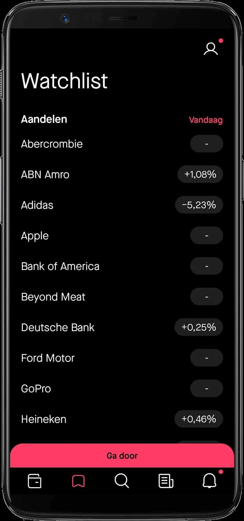 BUX Zero review watchlist